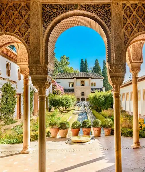 The Generalife Courtyard